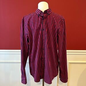 Men’s plaid shirt. XL.